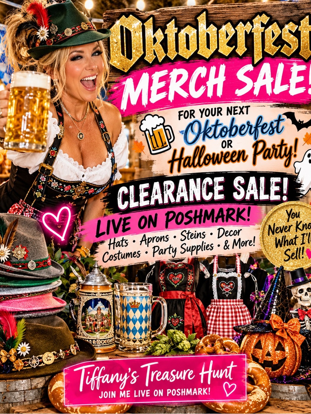 Oktoberfest Merch Sale - Halloween costumes